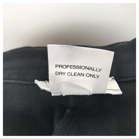 St. John Sport Black Pants With Sequin Tuxedo Stripe Size 10 - Picture 10 of 10